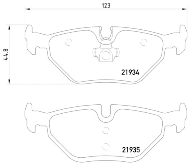 Hella Pagid Disc Brake Pad Set 355008761