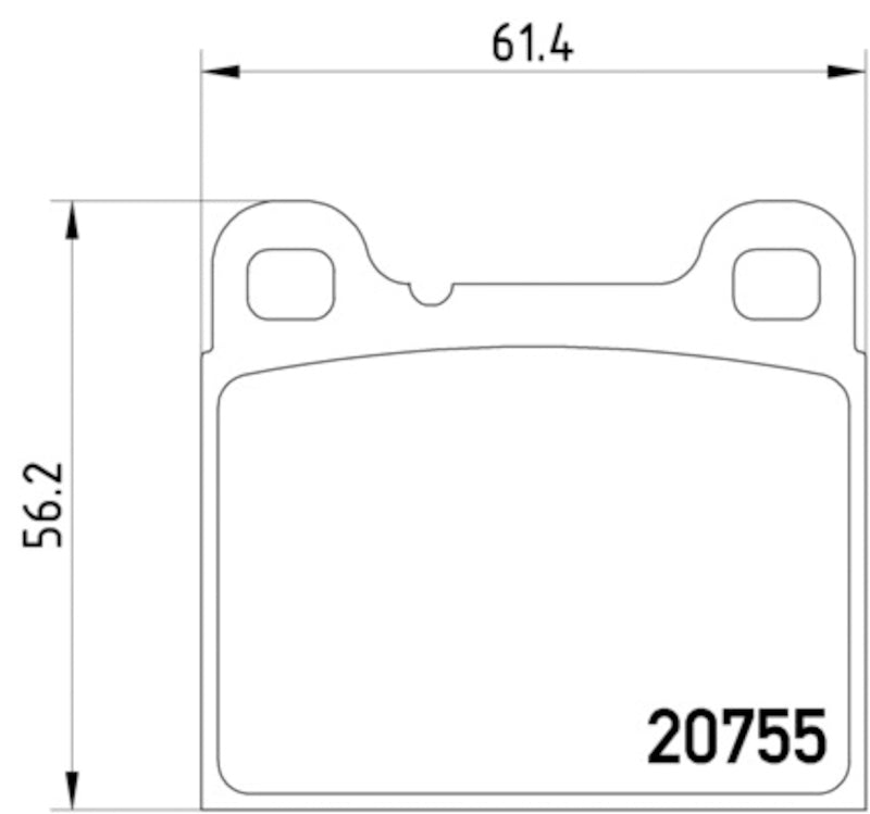 Hella Pagid Disc Brake Pad Set 355008801