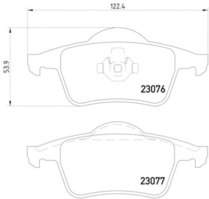 Hella Pagid Disc Brake Pad Set 355008871