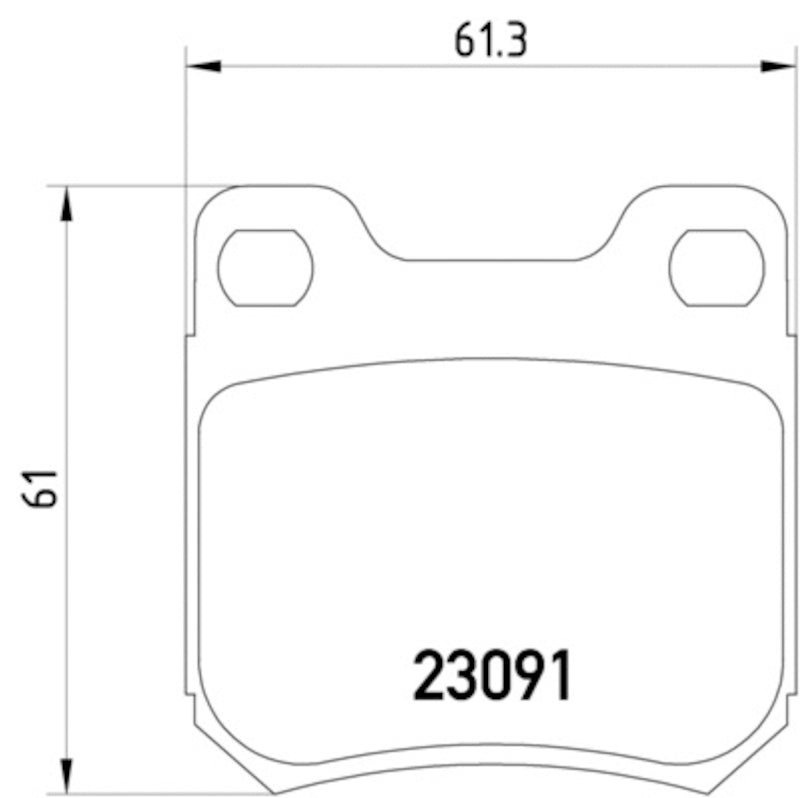 Hella Pagid Disc Brake Pad Set 355009041