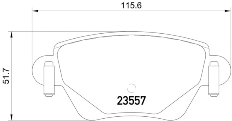 Hella Pagid Disc Brake Pad Set 355009081