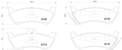 Pagid Disc Brake Pad
