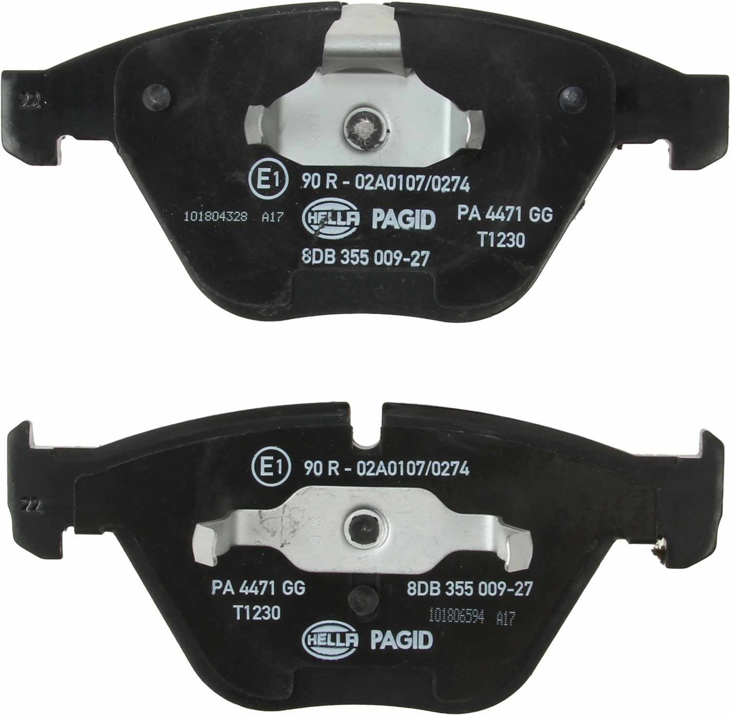 Hella Pagid Disc Brake Pad Set 355009271