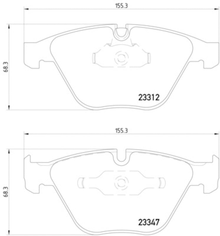 Hella Pagid Disc Brake Pad Set 355009271