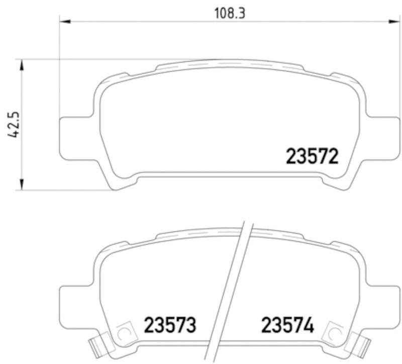 Hella Pagid Disc Brake Pad Set 355009401