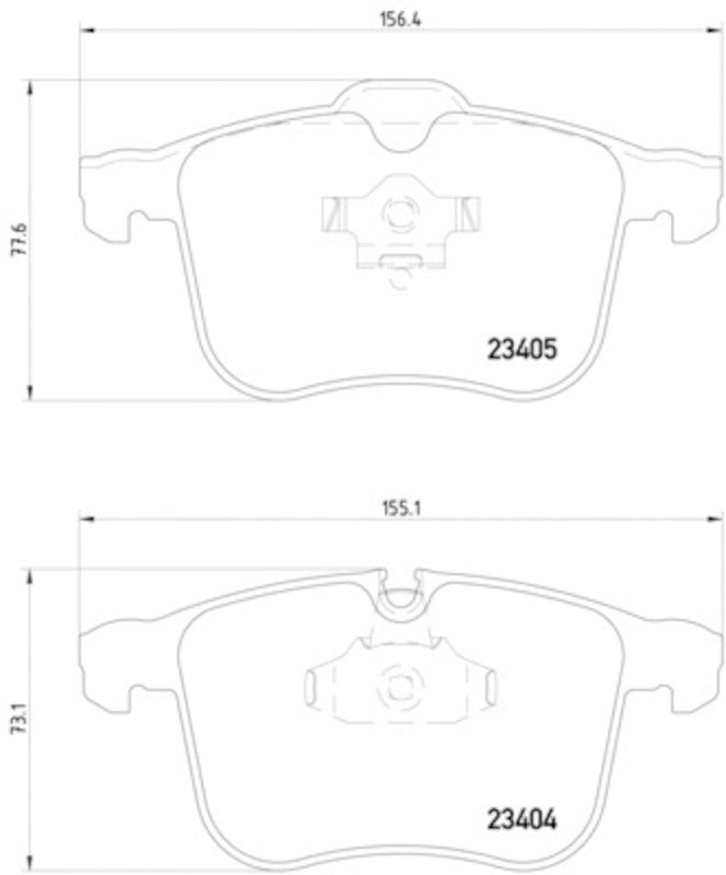 Hella Pagid Disc Brake Pad Set 355009431