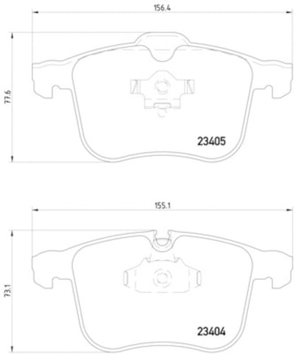 Hella Pagid Disc Brake Pad Set 355009431