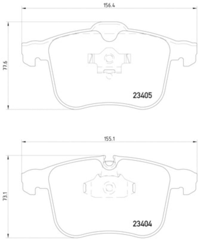 Hella Pagid Disc Brake Pad Set 355009431