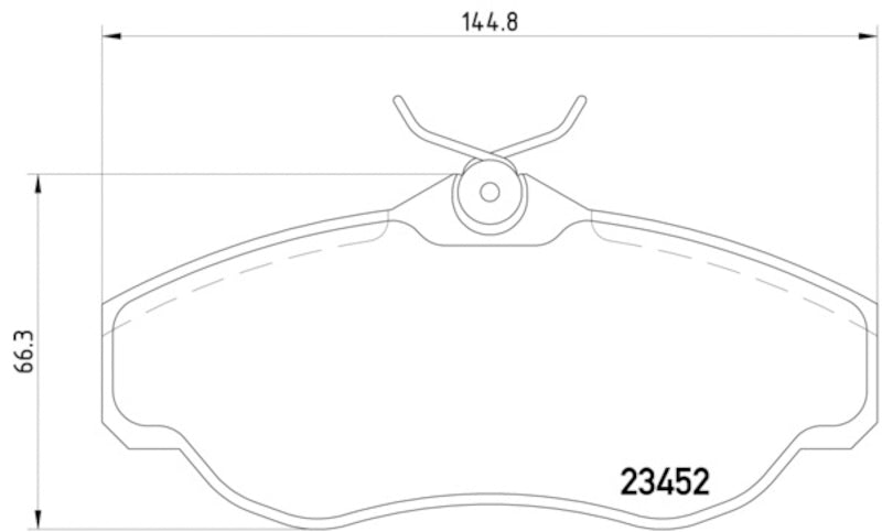 Hella Pagid Disc Brake Pad Set 355009531