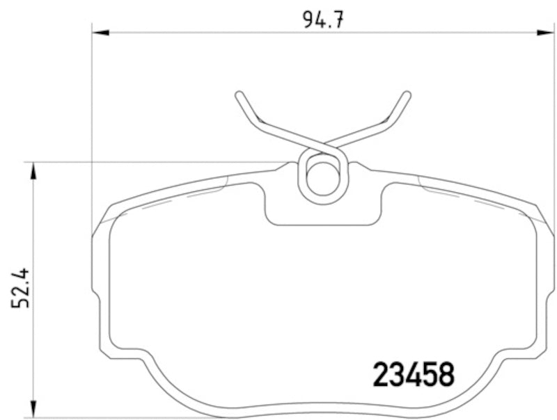 Hella Pagid Disc Brake Pad Set 355009541