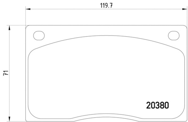 Hella Pagid Disc Brake Pad Set 355009611