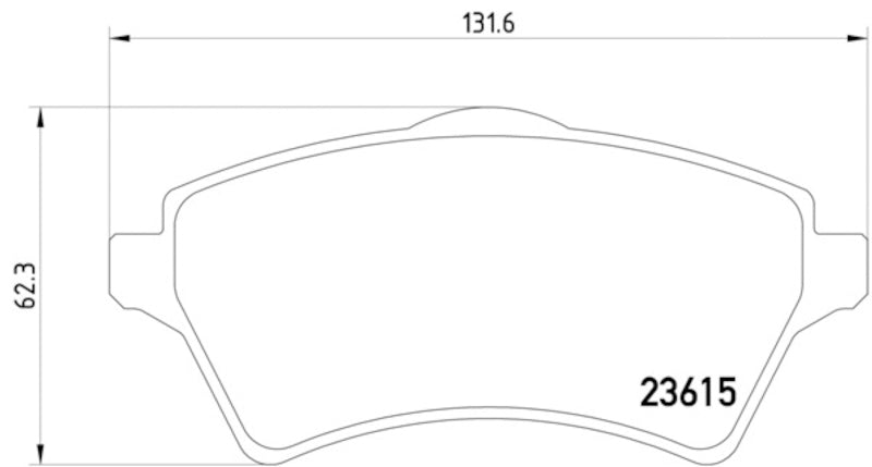 Hella Pagid Disc Brake Pad Set 355009761