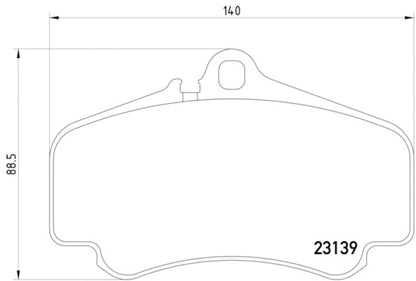 Hella Pagid Disc Brake Pad Set 355009841