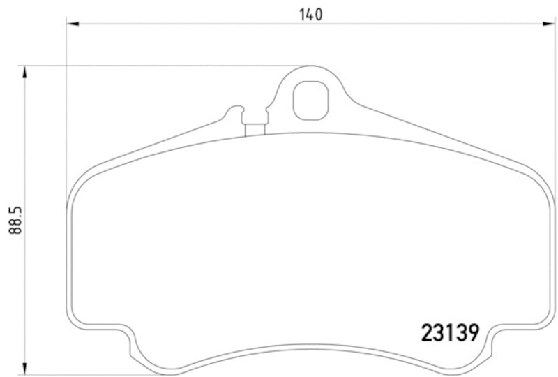Hella Pagid Disc Brake Pad Set 355009841