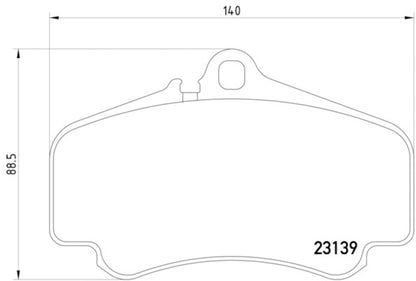 Hella Pagid Disc Brake Pad Set 355009841