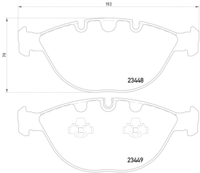 Hella Pagid Disc Brake Pad Set 355009921