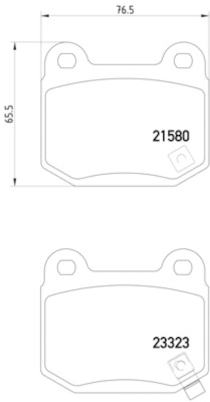 Hella Pagid Disc Brake Pad Set 355010691