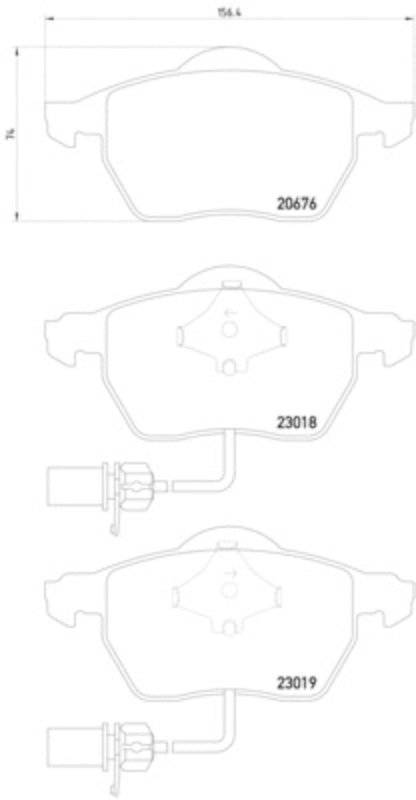 Hella Pagid Disc Brake Pad Set 355010731