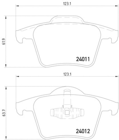 Pagid Disc Brake Pad