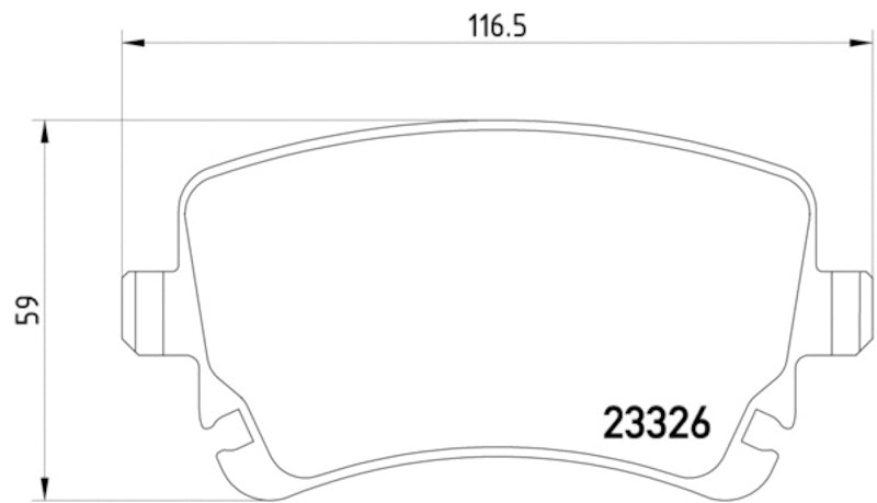 Hella Pagid Disc Brake Pad Set 355010971