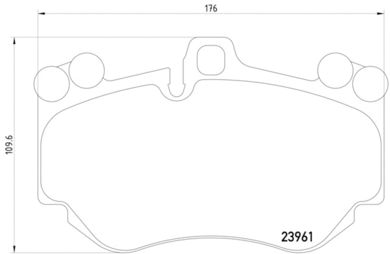 Hella Pagid Disc Brake Pad Set 355011011