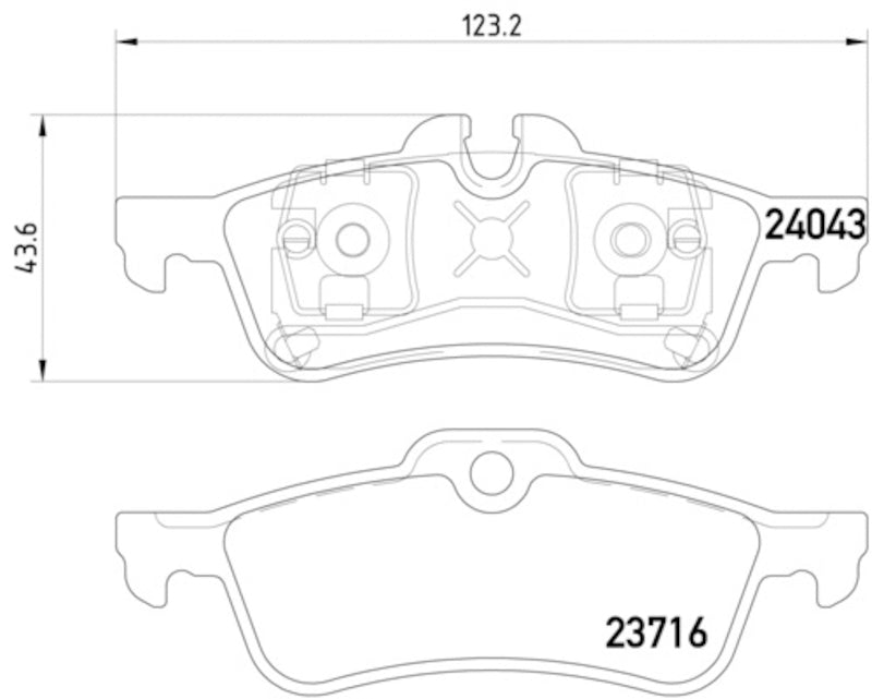 Hella Pagid Disc Brake Pad Set 355011351