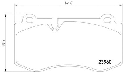 Hella Pagid Disc Brake Pad Set 355011401