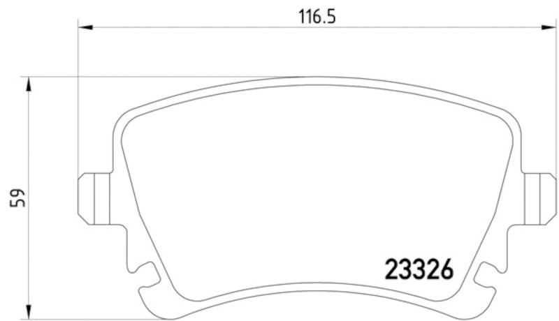 Hella Pagid Disc Brake Pad Set 355011641