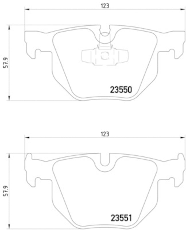 Hella Pagid Disc Brake Pad Set 355011801