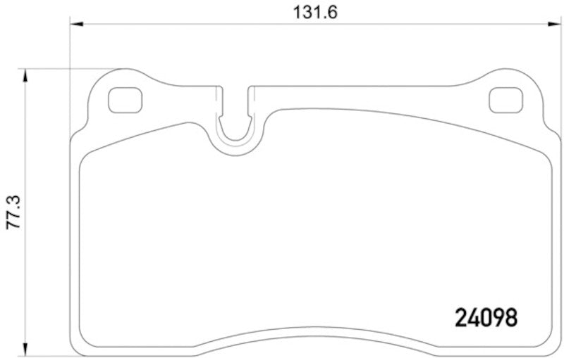 Hella Pagid Disc Brake Pad Set 355011851