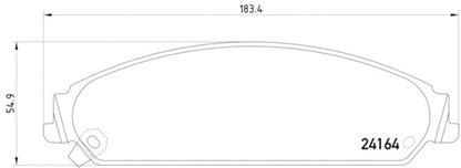 Hella Pagid Disc Brake Pad Set 355011891