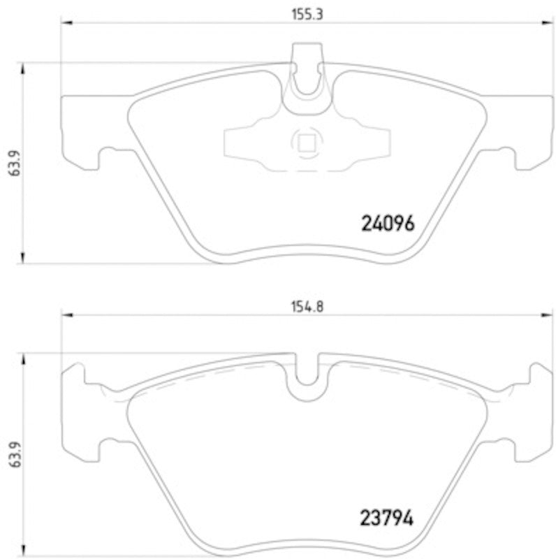 Hella Pagid Disc Brake Pad Set 355011941