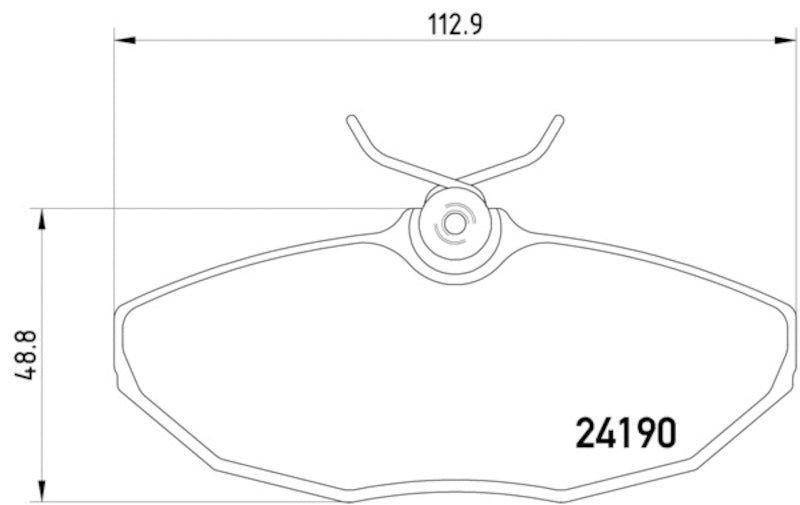 Hella Pagid Disc Brake Pad Set 355011961