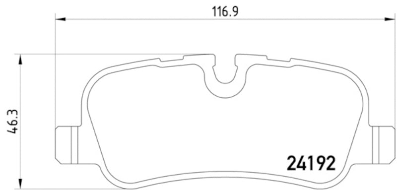 Hella Pagid Disc Brake Pad Set 355011981