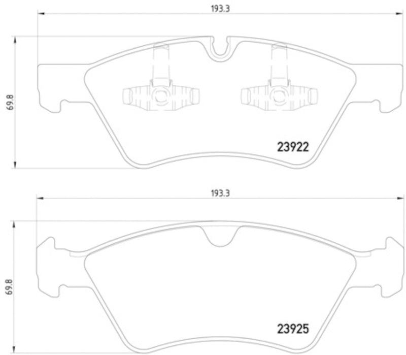 Hella Pagid Disc Brake Pad Set 355012011