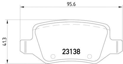 Hella Pagid Disc Brake Pad Set 355012131