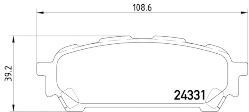 Hella Pagid Disc Brake Pad Set 355012311