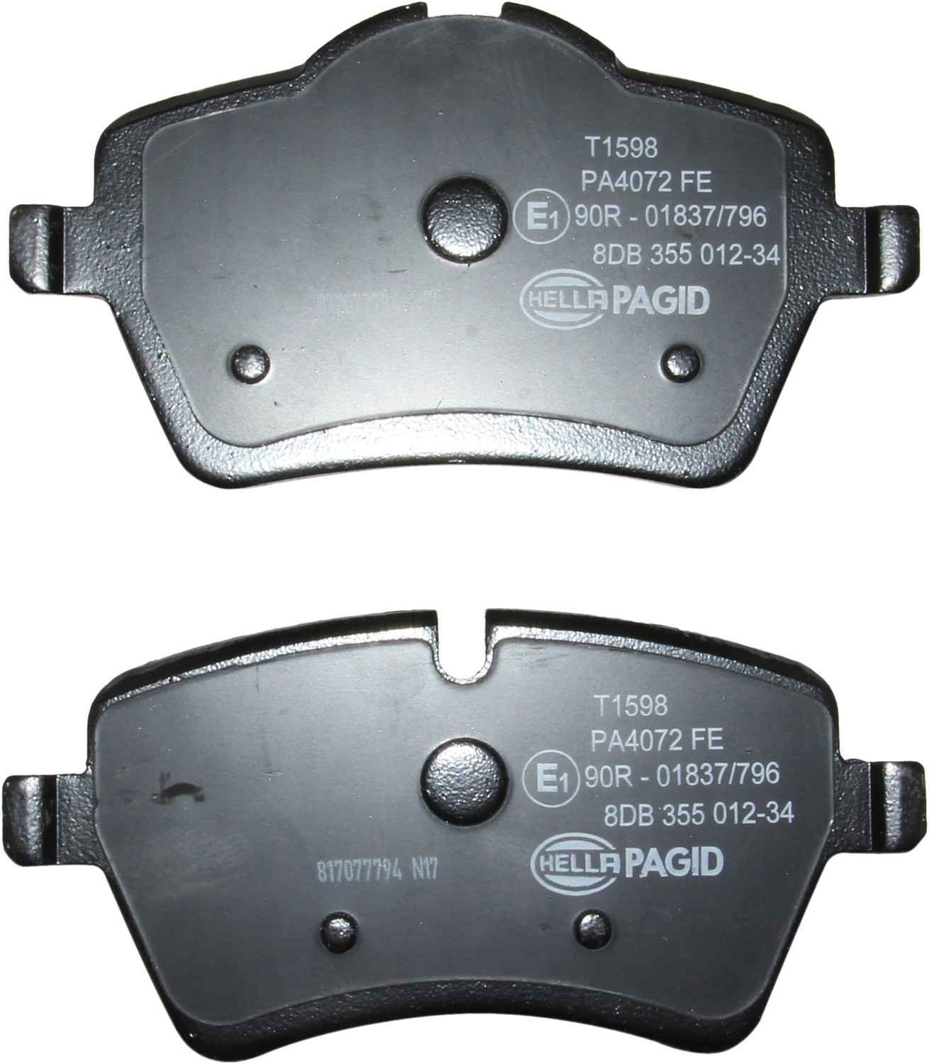 Hella Pagid Disc Brake Pad Set 355012341