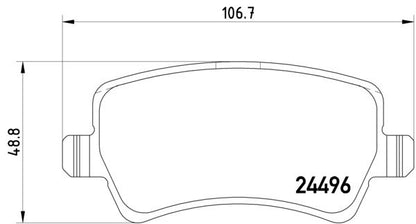Pagid Disc Brake Pad