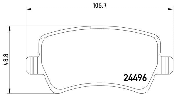 Pagid Disc Brake Pad