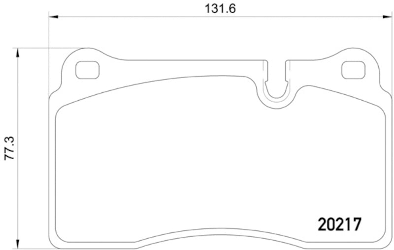 Hella Pagid Disc Brake Pad Set 355013201