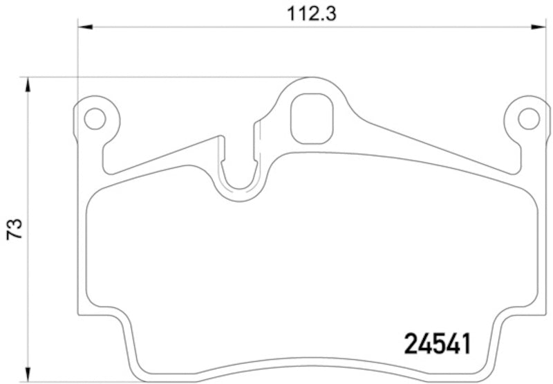 Hella Pagid Disc Brake Pad Set 355013311