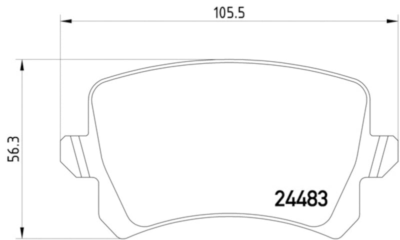 Hella Pagid Disc Brake Pad Set 355013331