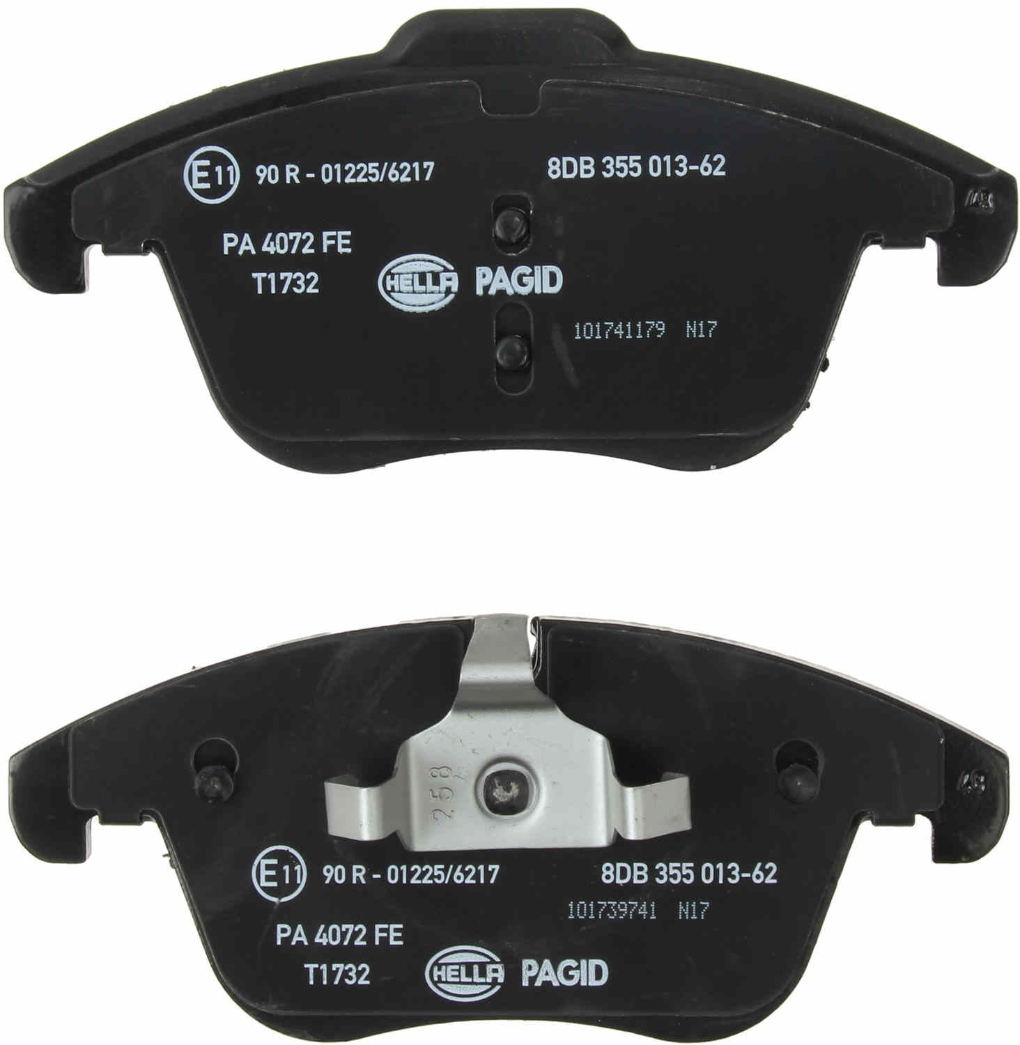 Hella Pagid Disc Brake Pad Set 355013621