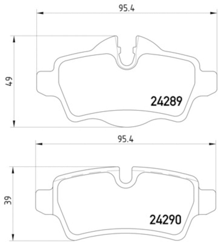 Hella Pagid Disc Brake Pad Set 355013661