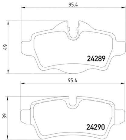 Hella Pagid Disc Brake Pad Set 355013661