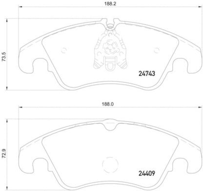 Pagid Disc Brake Pad