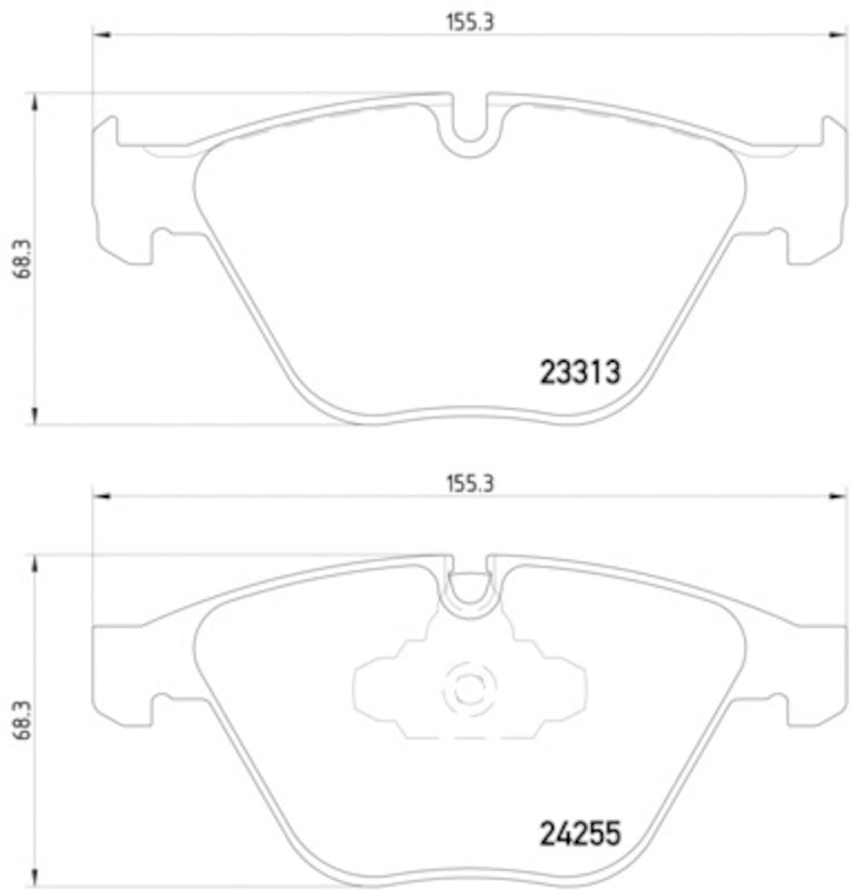 Hella Pagid Disc Brake Pad Set 355013931