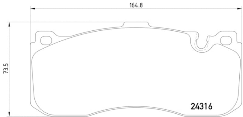 Hella Pagid Disc Brake Pad Set 355014041