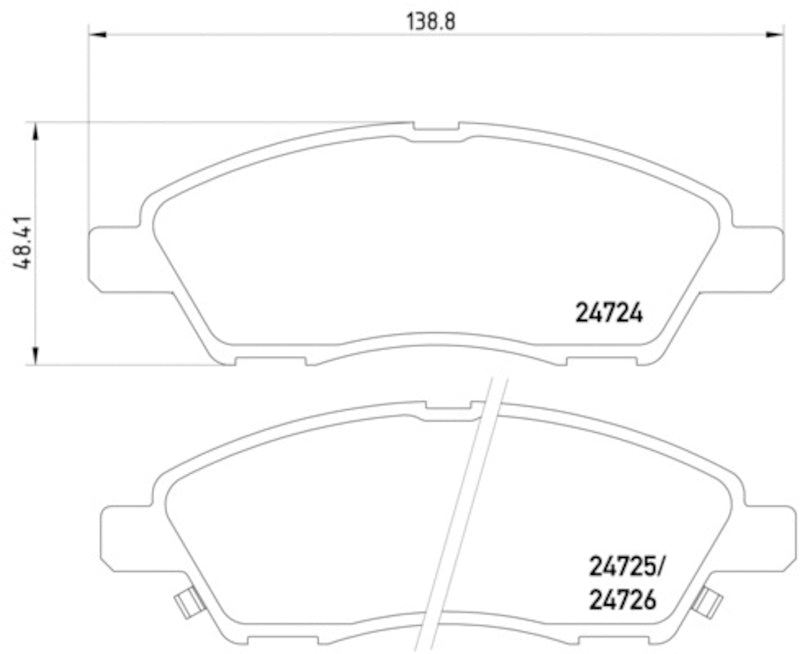 Hella Pagid Disc Brake Pad Set 355014071